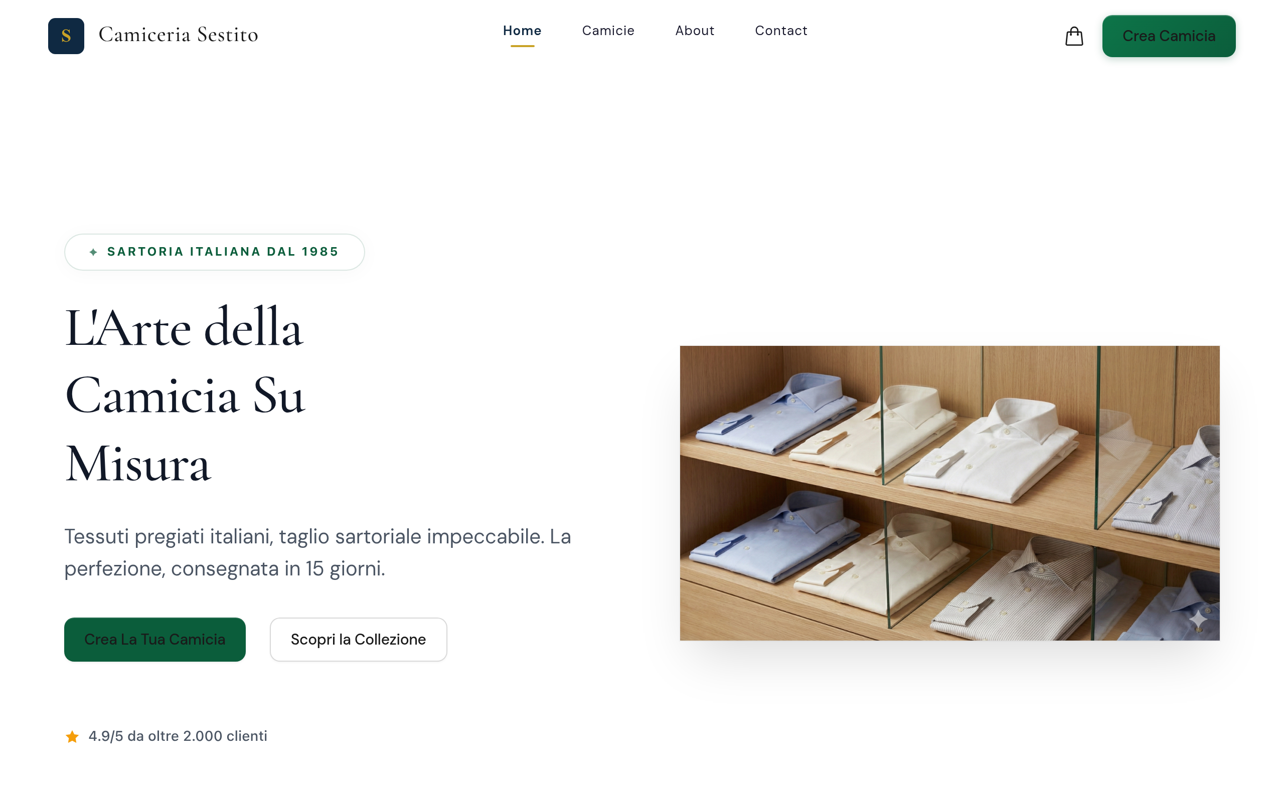 Camiceria Sestito - Italian Tailored Shirts