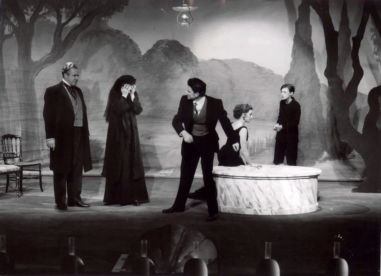 Bergman's 1953 production: the fountain as tragic tableau