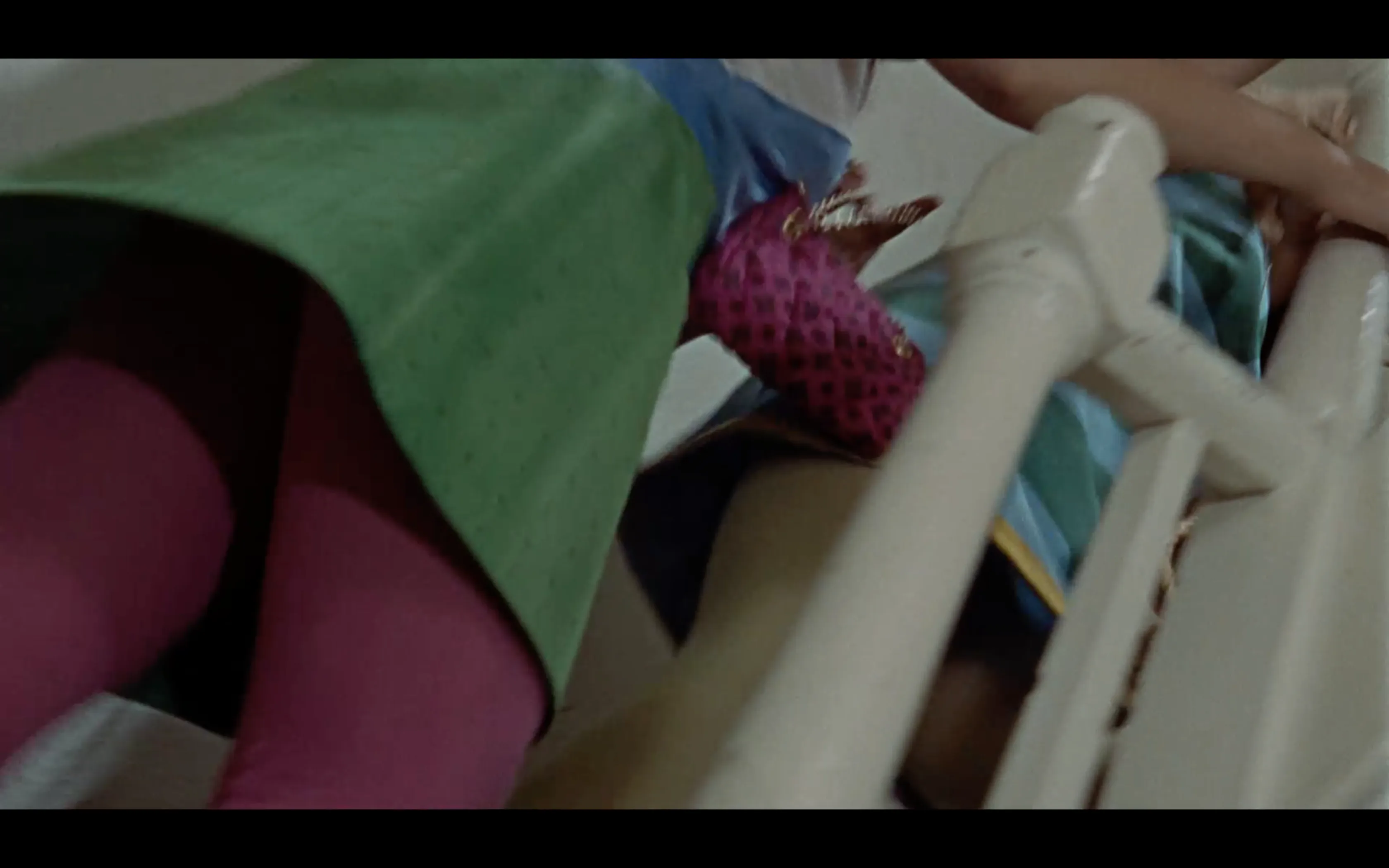 The model as passive surface under the male gaze